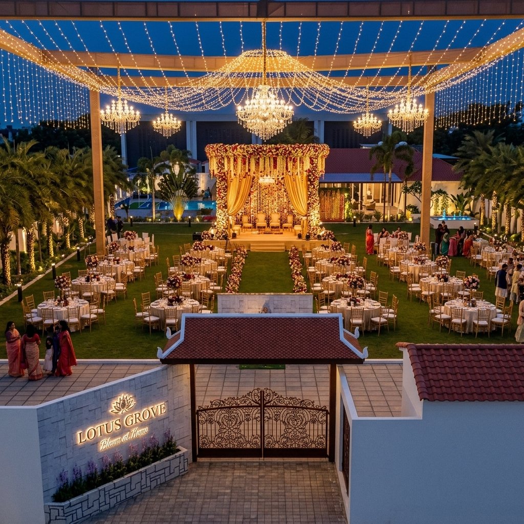 Grand Wedding Setup